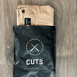 Cuts Classic Tan T-Shirt